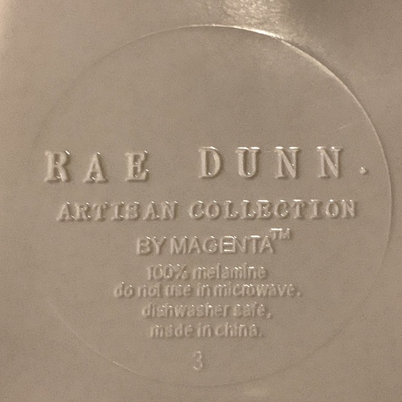 RAE DUNN Ho Ho Ho Plate - Picture 3 of 3